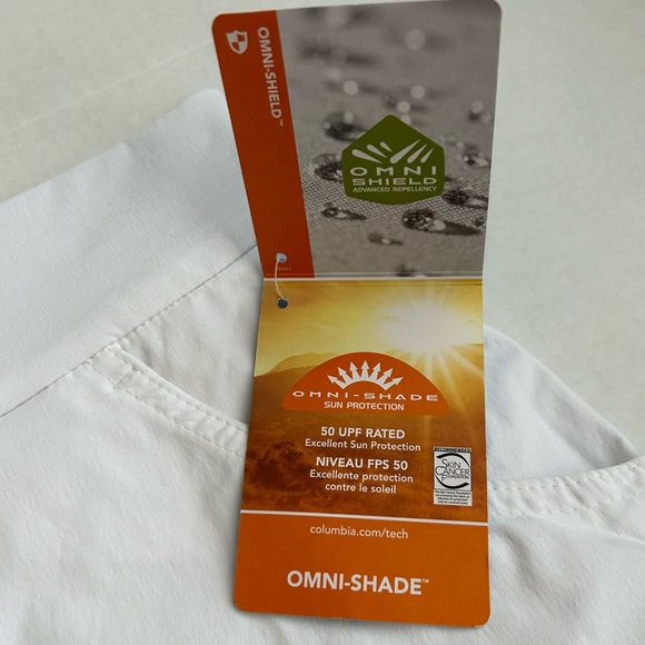 NWT Columbia Women’s White Omni-Shade Active Fit Skort XXL **FLAW** - Picture 8 of 13
